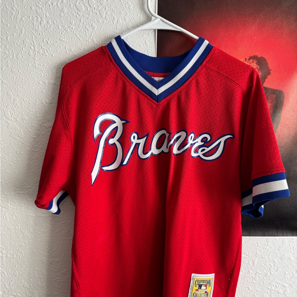 Mitchell & Ness Red and Blue Jersey